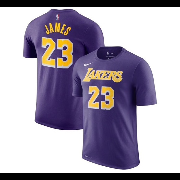 Lebron James Nike Lakers t-shirt. Large - Picture 1 of 5